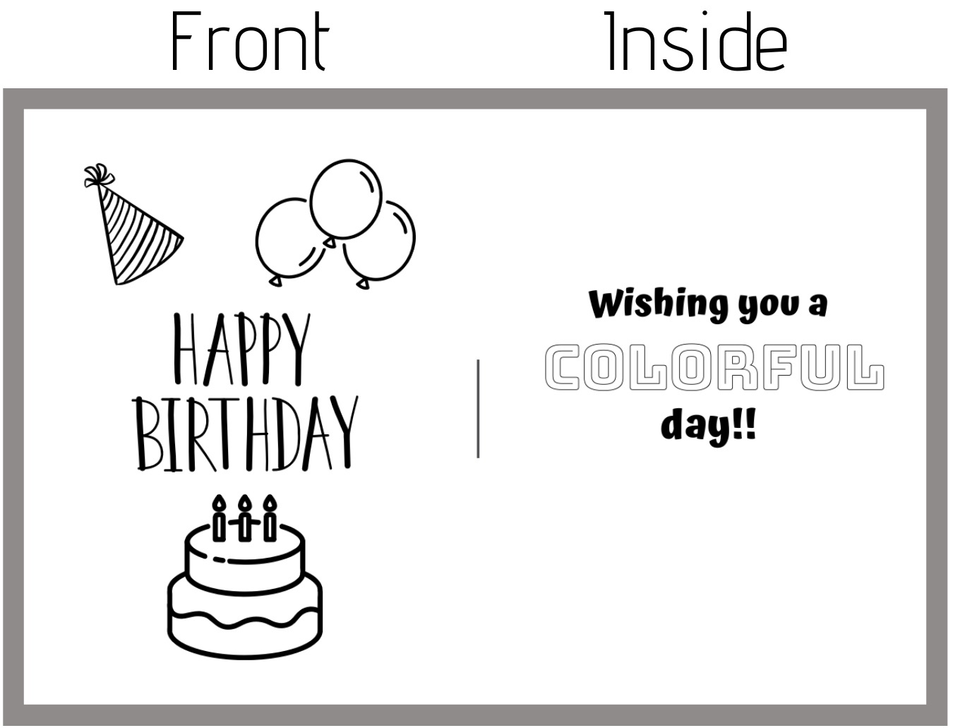 Printable Birthday Cards + Genius Gift Ideas